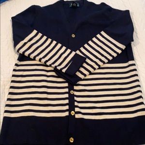 Lauren Ralph Lauren nautical cardigan sweater